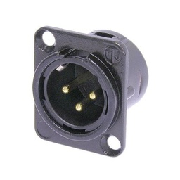[AUD1025] XLR KONEKTOR NEUTRIK 3C MALE SOLDER CUP