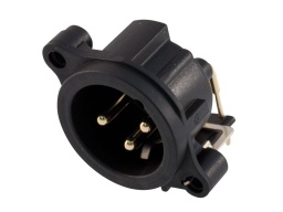 [AUD1026] XLR KONEKTOR NEUTRIK 3C MALE PCB GROUND CONTACT