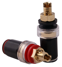 [AUD1036] DYNAVOX BANANA UTIČNICA INSULATED TERMINALS GOLD PLATED 15MM (PAIR)