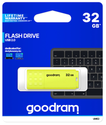 [MEM751] GOODRAM UME2-0320Y0R11 32GB USB2.0 YELLOW