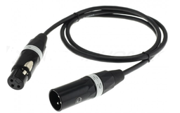 [AUD1263] INTERCONNECT CABLE FEMALE XLR - MALE XLR 1M CANARE L-2E5AT WHITE (1M)