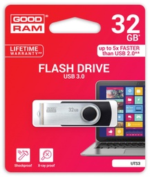 [MEM497] GOODRAM TWISTER USB MEMORIJA 32GB USB 3.0 BLACK