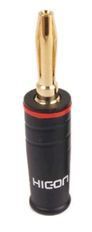 [AUD1376] HICON HI-BM07 BANANA PLUG (RED) O4.2MM