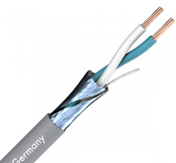 [APH030] SOMMERCABLE ISOPOD SO-F50 CABLE PATCH BI-CONDUCTOR 2 X 0.5 MM2 O4.2MM