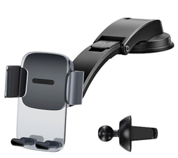 [ACCTFO1794] BASEUS CAR HOLDER EASY CONTROL CLAMP BLACK