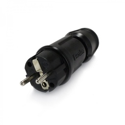 [AUD1446] BALS KONEKTOR SCHUKO 250V 16A 15MM BLACK
