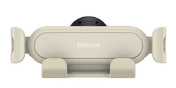 [ACCTFO1943] BASEUS AUTO DRŽAČ MOBITELA STABLE LITE KREMASTO-BIJELI GRAVITACIJA ZA VENTILACIJU