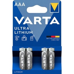 [BATVAR158] VARTA LITIJSKA BATERIJA L92 R03 AAA 4KOM