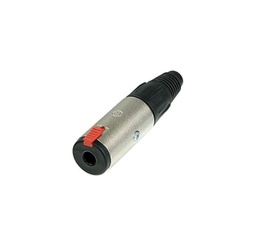 [AUD1589] NEUTRIK NJ3FC6 JACK 6.35MM FEMALE GOLD PLATED Ø8MM
