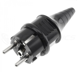 [AUD1591] SCHUKO TYPE E/F POWER CONNECTOR 230V 16A Ø15MM